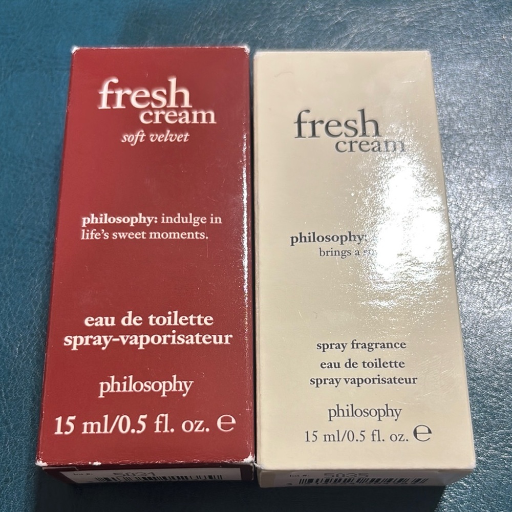 Philosophy Fresh Cream Eau de Toilette Duo